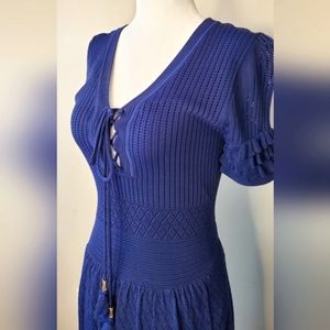 Bebe women knit dress size xs NWT